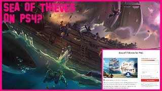 WILL SEA OF THIEVES BE ON PS4 [upl. by Wenz]