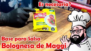 Base Salsa Bolognesa de Maggi  Sera Necesaria [upl. by Katushka]