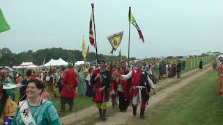 Pennsic L Opening Ceremonies  Allied Kingdoms Enter [upl. by Ngo]