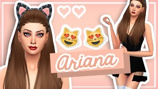 Sims 4 CAS  Ariana Grande [upl. by Wyler449]