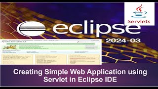 How to create Simple Web Application Using Servlet in Eclipse IDE webapplications servlet eclipse [upl. by Sebastiano361]