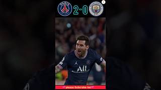 Man City Highlights  City 21 PSG  Manchester City football soccerplayer rtfacts ronaldofact [upl. by Grieve]