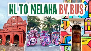 How to Get from Kuala Lumpur to Melaka by Bus  DETAILED GUIDE from KL to Malacca [upl. by Figone847]