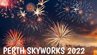 PERTH FIRE WORK 2022  BIGGEST FIREWORKS 2022 PERTH SKY WORK  FIREWORK 2022  NEW YEAR FIREWORKS [upl. by Esoryram]