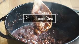 Rustic Lamb Stew Recipe  Proper British Stew  TSpoon Recipes [upl. by Aimo]