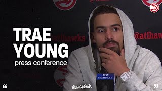 Atlanta Hawks vs Kings Postgame Press Conference Trae Young [upl. by Scottie]