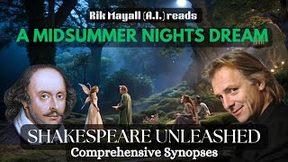 🎭 A Midsummer Nights Dream by William Shakespeare  Detailed Synopsis Audio  Read by Rik Mayall🌙 [upl. by Kcire]