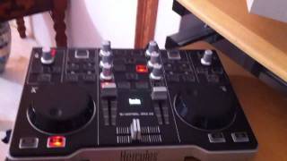 Mixer Hercules DJ Control Mp3 e2 [upl. by Januarius]