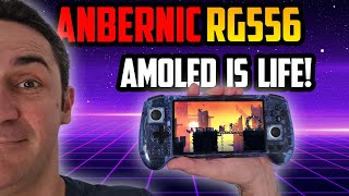 Anbernic RG556 Review What a Display [upl. by Eelra]