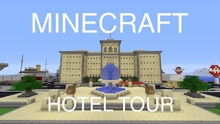 MINECRAFT  HOTEL TOUR [upl. by Laddy]