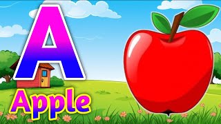 A for apple  अ से अनार  abcd phonics song  a for apple b for ball c for cat  abcd song  abcde🍏 [upl. by Nimaj]