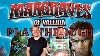 MARGRAVES OF VALERIA  Playthrough  Daily Magic Games [upl. by Nicolais]