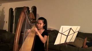 Thienai  La gimblette on harp [upl. by Ocana]