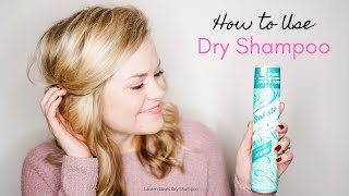 Batiste Dry Shampoo  Tips and Tricks for Amazing Results [upl. by Machos]