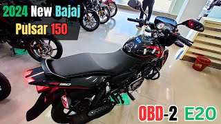 2024 New Bajaj Pulsar 150 SD E20 Model Detailed Review  New Changes  New Features  New Price😱 [upl. by Marden94]