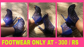 FOOTWEAR ONLY AT  300  RS  FAMOUSS PRINKSS [upl. by Saxela]