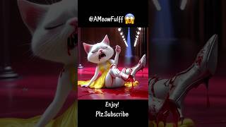 Can the amputee kitten still model🥺😱cat cute poorcatcatlover kitten funny shortsvideo [upl. by Eicyac]