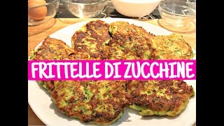 Frittelle di zucchine facilissime [upl. by Andrew]