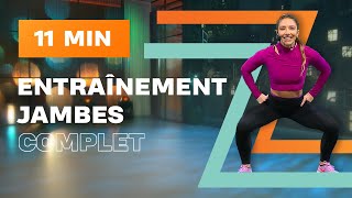 Entraînement intensif et complet de 11 minutes pour vos jambes  BasicFit [upl. by Cindie300]