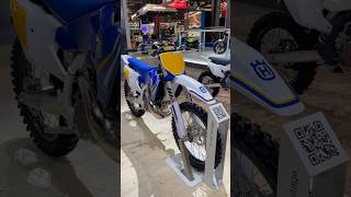 Husqvarna TC 300 Heritage Edition mx 2 stroke at EICMA 2024 😎 husqvarna 300cc 2tak heritage [upl. by Sarad]