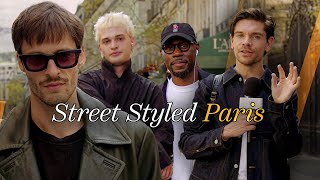 Top Mens Fashion Trends in Paris 2024  Street Styled [upl. by Colpin375]