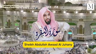 Surah AlBaqarah  The Cow  Sheikh Abdullah Awaad al Juhan [upl. by Lemire]