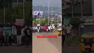 ENUGU STATE YOUTHS CLSH WITH NIG POLICE OVER IGBOJAH criticsnews nigeria tinubu abuja news [upl. by Weinshienk]