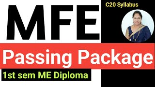 MFE Passing PackageMFE Important QuestionsDiploma Passing PackageMFE Question Paper [upl. by Ahsienod202]