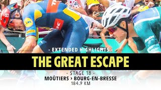 Extended Highlights  Stage 18  Tour de France 2023 [upl. by Chapman]