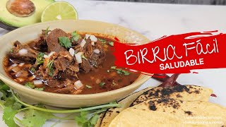 BIRRIA FÁCIL EN ESTUFA Baja en Grasa [upl. by Nataline]