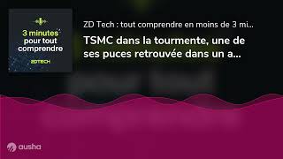 TSMC dans la tourmente une de ses puces retrouvée dans un appareil Huawei [upl. by Ennavoj]