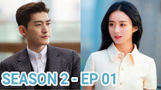 Boss and Me SEASON 2  Episode 1  Zhao Li Ying loves again Zhang Han so Sweet Shan Shan Feng Teng [upl. by Amliv938]