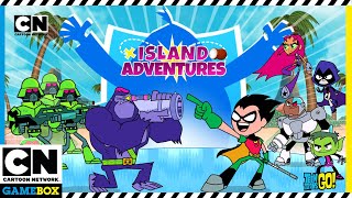 Island Adventures  Teen Titans Go GamePlay  Cartoon Network GameBox [upl. by Westbrook]