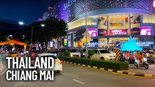 Thailand Chiang Mai Walking Tour  Ancient City Maya Mall One Nimman [upl. by Hakeber]