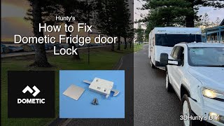 Dometic Fridge Lock DIY repair Jayco Silverline [upl. by Dannie]