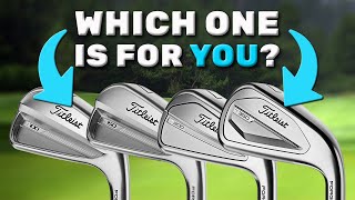 Titleist TSeries Irons ALL 4 Models Explained 2024 [upl. by Laney]