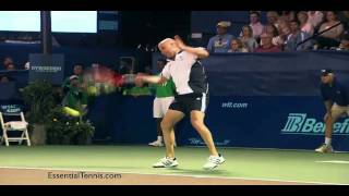 Agassi Forehand Technique Analysis [upl. by Terryl]