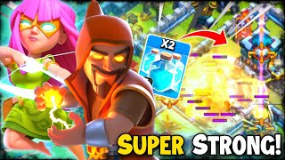 TH13 Super Archer  Super Wizard Blimp Attack Strategy  Th13 Dragon Attack Strategy  COC [upl. by Harned522]