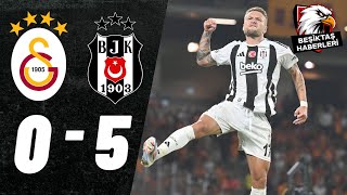 Galatasaray 05 Beşiktaş Süper Kupa MAÇ ÖZETİ  03082024 [upl. by Eisor]