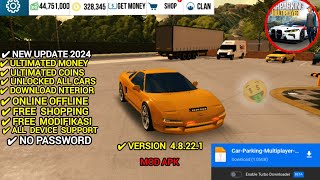 Car Parking Multiplayer MOD APK Menu VIPUnlimited moneyGoldUnlocked everything 48221 [upl. by Meli215]