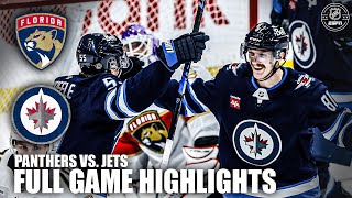 Florida Panthers vs Winnipeg Jets  Full Game Highlights  ESPN NHL [upl. by Ranchod482]