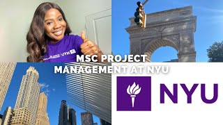 How I got into NYU for my Master’s in Project Management as an International Student [upl. by Bury]