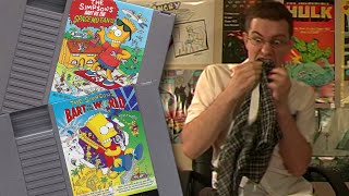 The Simpsons  Angry Video Game Nerd AVGN [upl. by Kape]