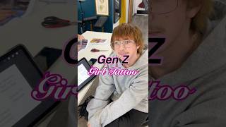 Tattoo Artists on Gen Z Girl Tattoos ✨ tattoo tattooshop tattooartist lgbt femaletattooartist [upl. by Renckens217]