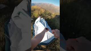 The FASTEST tent setup The 2 Second Easy Tent [upl. by Alda]