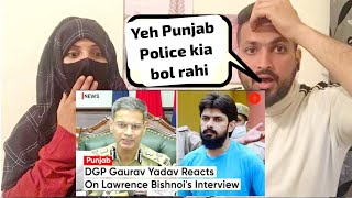 Lawrence Bishnoi Interview DGP Gaurav Yadav Claims This Is Not From Any Jail In Punjab [upl. by Hackett]