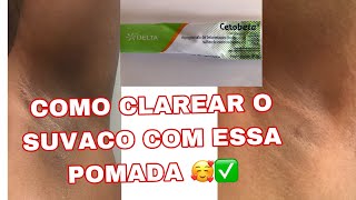 COMO TÔ CLAREANDO MINHAS AXILAS EM CASA  Parte 1 [upl. by Kennett]