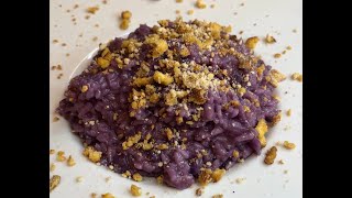 Risotto con cavolo viola e tofu [upl. by Euginomod]