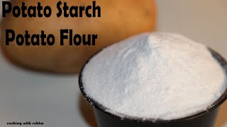 How To Make Potato Starch Homemade Potato Flour  Potato Starch Recipe [upl. by Kay]