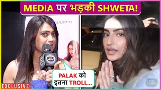 Shweta Tiwari Burst Out REACTS On Palak Tiwari Being Trolled amp Body Shame  Exclusive Interview [upl. by Barbabas]